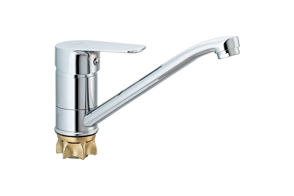 Смеситель для кухни с гайкой Ekko E49105 - выгодная цена, отзывы ...