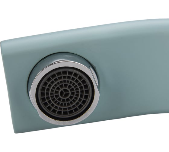 Смеситель для кухни с гайкой Ekko бирюзовый E49303