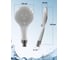 Лейка для душа Bath Plus 3-режима D-12.0 белая WHS3130CPW 3