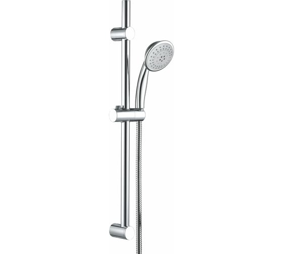 Душевой набор Bath Plus CYCLONE: лейка, шланг, стойка D-25 SB2035010CPW