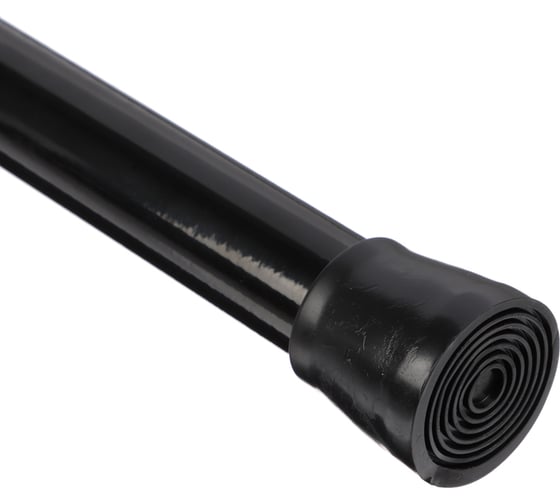 Карниз для ванной VETTA 2,0м, телескопический, черный, алюм. 461-369