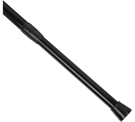 Карниз для ванной VETTA 2,0м, телескопический, черный, алюм. 461-369