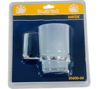 Подвесной стакан SWENSA HAYDE стекло, металл/хром 05600-04