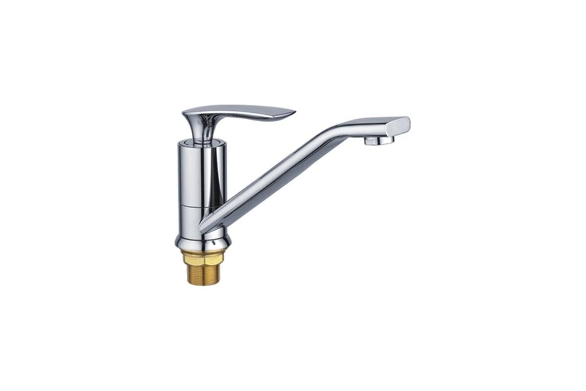 Смеситель для кухни Potato с длинным изливом, крепление гайка P49234 ...