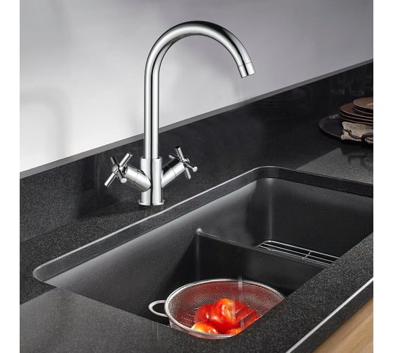 Смеситель для кухни Wesnaart KOMETA хром KOM17-110