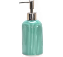 Дозатор для жидкого мыла Аквалиния Плиссе бирюзовый CE1610B-LD