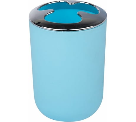 Подставка для зубных щеток Аквалиния Муар голубой PP0328C-TBH