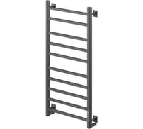 Полотенцесушитель MIXLINE FORTUNE 100x50 см, таймер, 555 Вт, 10 перекладин, электрический, черный 556371