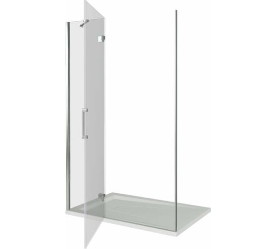 Душевая дверь GooD DooR SATURN WTW-140-C-CH-L левая СА00006