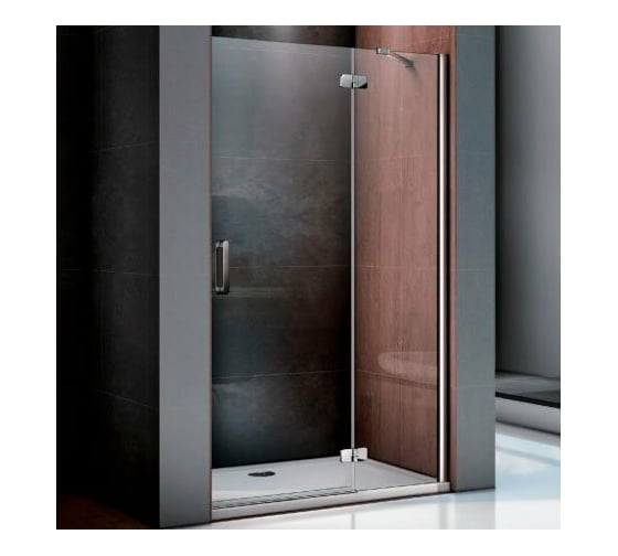 Душевая дверь GooD DooR SATURN WTW-130-C-CH-R правая СА00009