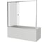 Шторка для ванны GooD DooR SCREEN WTW-140-C-CH ПД00101 3