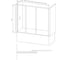 Шторка для ванны GooD DooR SCREEN WTW-140-C-CH ПД00101 5