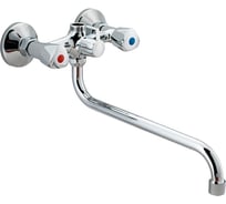 Смеситель для ванны Ekko длинный излив, переключатель в корпусе E26020-3