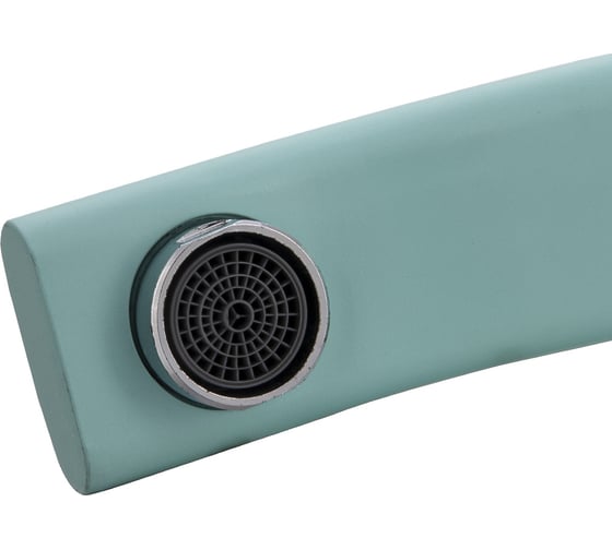 Смеситель для раковины Ekko с гайкой, бирюзовый E45303