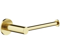 Держатель туалетной бумаги Sancos Base, брашированное золото, PVD покрытие, арт. SC9026BG