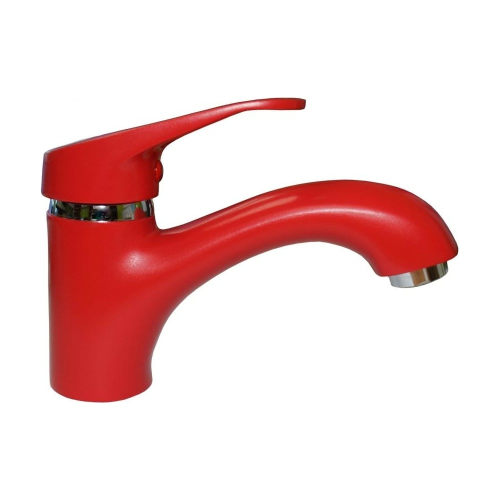 Смеситель для умывальника Ригель-Сиб СПИРЕЯ красный матовый СМ Т15 ...