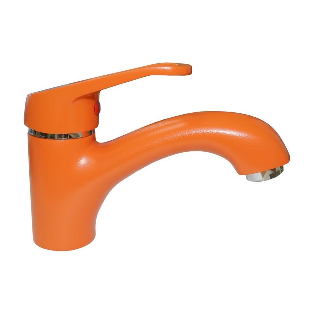 Смеситель для умывальника Ригель-Сиб СПИРЕЯ оранжевый матовый СМ Т15 ...