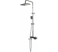 Душевая система MIXLINE ML2414 смеситель 40К, излив + лейка + душевой шланг + тропический душ 546106