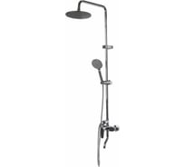 Душевая система MIXLINE ML2416 смеситель 40К, излив + лейка + душевой шланг + тропический душ 546107