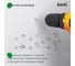 Крючок одинарный IDDIS сплав металлов, Hoa (Noa), белый матовый NOAWT10i41 6