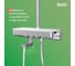 Смеситель для ванны IDDIS Shelfy с верхним душем SHESBBTi06 9