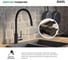 Смеситель для кухни IDDIS Kitchen 360 черный матовый K36BLJ0i05 7