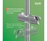 Смеситель для ванны IDDIS Shelfy с верхним душем SHESB3Bi06 12