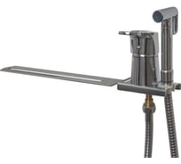 Смеситель на унитаз Frap с гигиеническим душем 40k F1250-2 c отверстием 544680