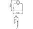 Держатель туалетной бумаги Frap с крышкой F1503 514749 2