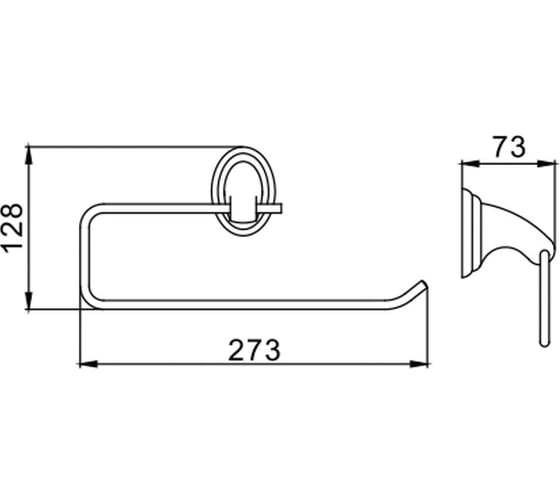 Держатель бумажного полотенца Frap F1503-2 514750