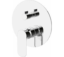 Встраиваемый смеситель для душа BELBAGNO ANCONA с переключателем на два выхода, хром ANCONA-VDI-CRM