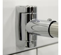 Карниз к поддону к ДУ 80 Радомир квадратный (хром) 1-12-2-0-0-007