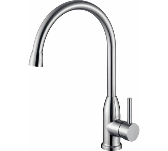 Смеситель для кухни BELBAGNO, нержавеющая сталь, сатин BB-LAM09B-IN