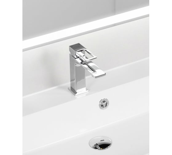 Смеситель для раковины BELBAGNO LUCE без донного клапана, хром LUC-LVM-CRM
