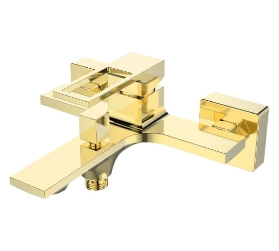 Смеситель для ванны и душа BELBAGNO LUCE золото LUC-VAS-ORO