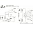 Смеситель для ванны и душа BELBAGNO RENO REN-VASM-CRM 2