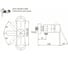 Смеситель для душа BELBAGNO TANARO TAN-ESDM-CRM 2