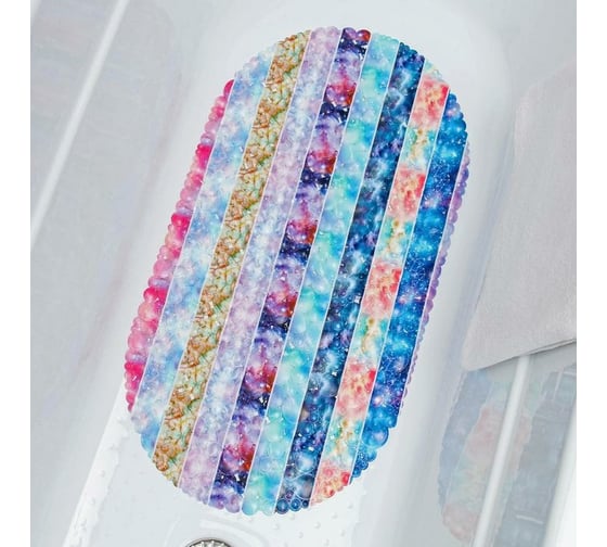 SPA-коврик для ванны Доляна Космос 34х65 см 5700593 1