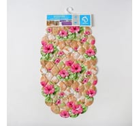 SPA-коврик для ванны Доляна Цветник 35х65 см 1700752