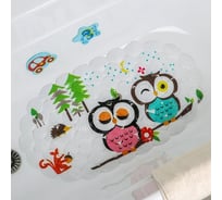SPA-коврик для ванны Доляна Совы 37х68 см 2353231