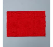 Коврик для ванны Доляна Букли длинные 40х60 см, красный 3545659