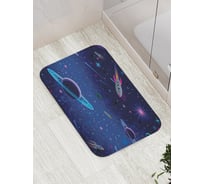 Коврик противоскользящий JoyArty "На космической глубине" для ванной, сауны, бассейна, bath_1380