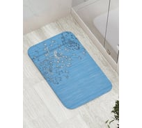 Коврик противоскользящий JoyArty "Одуванчики лысеют" для ванной, сауны, бассейна, bath_7931