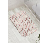 Коврик противоскользящий JoyArty "Разбросанные цветы" для ванной, сауны, бассейна, bath_12343