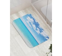 Коврик противоскользящий JoyArty "Карибское море" для ванной, сауны, бассейна, bath_13959