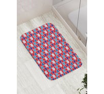 Коврик противоскользящий JoyArty "Узоры с кругами" для ванной, сауны, бассейна, bath_17159