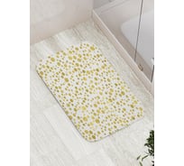 Коврик противоскользящий JoyArty "Золотые точки" для ванной, сауны, бассейна, bath_16397
