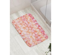 Коврик противоскользящий JoyArty "В туманных цветах" для ванной, сауны, бассейна, bath_31308