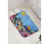 Коврик противоскользящий JoyArty "Морская глубина" для ванной, сауны, бассейна, bath_2611