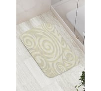 Коврик противоскользящий JoyArty "Бледноватые спирали" для ванной, сауны, бассейна, bath_21388